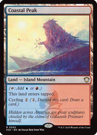 Coastal Peak [Commander: Secrets of Strixhaven]