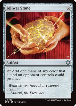 Fellwar Stone [Commander: Secrets of Strixhaven]