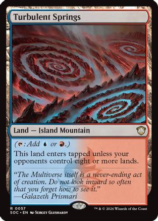 Turbulent Springs [Secrets of Strixhaven Commander]