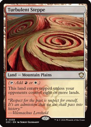 Turbulent Steppe [Commander: Secrets of Strixhaven]