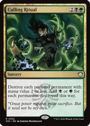 Culling Ritual [Commander: Secrets of Strixhaven]
