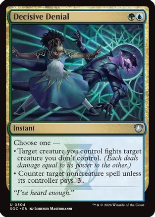 Decisive Denial [Secrets of Strixhaven Commander]
