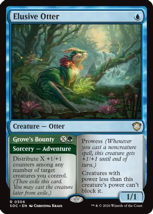 Elusive Otter [Commander: Secrets of Strixhaven]