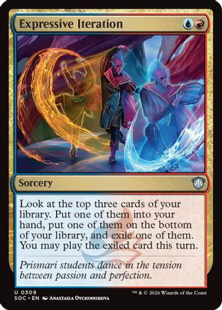 Expressive Iteration [Commander: Secrets of Strixhaven]