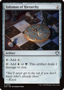 Talisman of Hierarchy [Secrets of Strixhaven Commander]