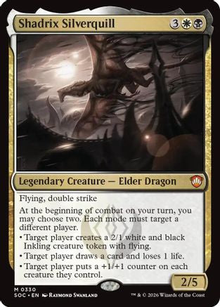Shadrix Silverquill [Commander: Secrets of Strixhaven]