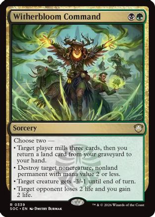 Witherbloom Command [Secrets of Strixhaven Commander]