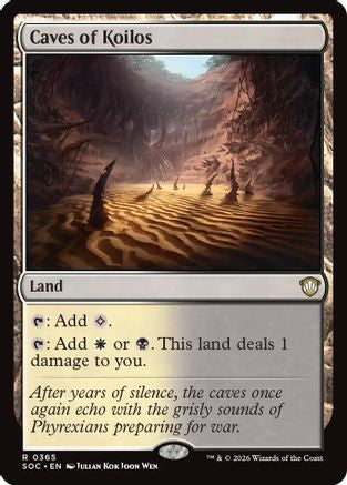 Caves of Koilos - Commander: Secrets of Strixhaven