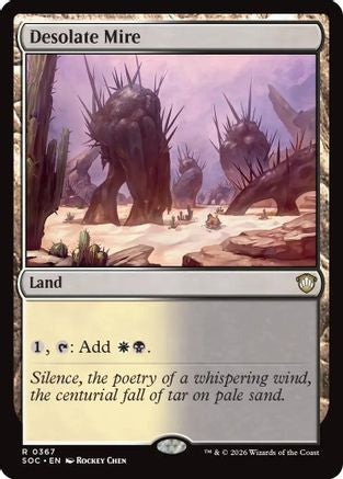 Desolate Mire [Commander: Secrets of Strixhaven]