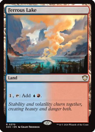 Ferrous Lake [Commander: Secrets of Strixhaven]