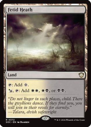 Fetid Heath [Commander: Secrets of Strixhaven]