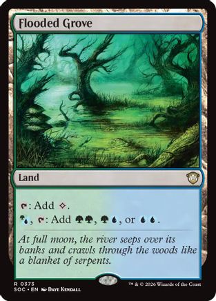 Flooded Grove [Commander: Secrets of Strixhaven]