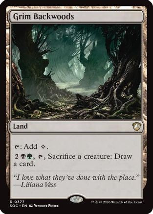 Grim Backwoods [Secrets of Strixhaven Commander]