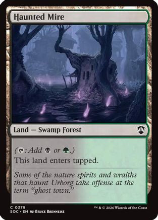 Haunted Mire [Commander: Secrets of Strixhaven]