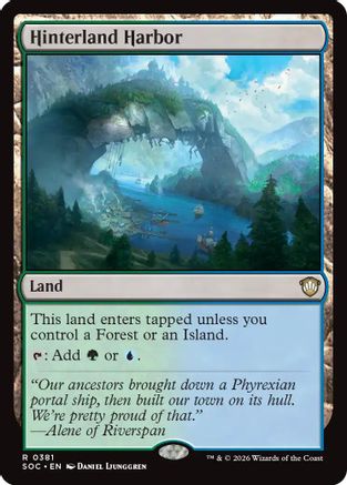 Hinterland Harbor [Commander: Secrets of Strixhaven]