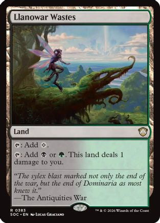 Llanowar Wastes [Secrets of Strixhaven Commander]