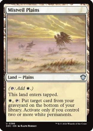 Mistveil Plains [Secrets of Strixhaven Commander]