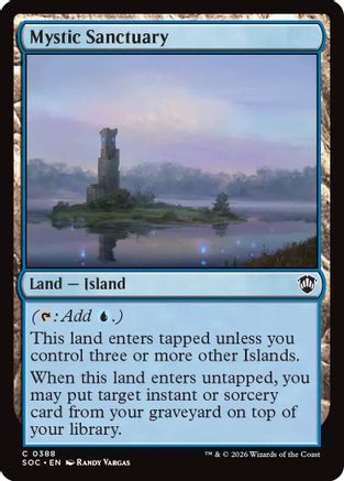 Mystic Sanctuary [Commander: Secrets of Strixhaven]