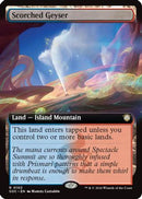 Scorched Geyser (Extended Art) [Commander: Secrets of Strixhaven]