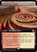 Turbulent Steppe (Extended Art) [Secrets of Strixhaven Commander]