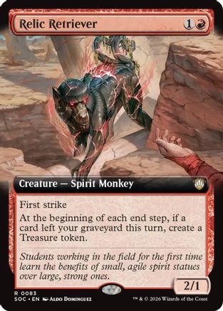 Relic Retriever (Extended Art) [Commander: Secrets of Strixhaven]