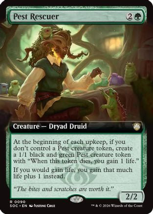 Pest Rescuer (Extended Art) [Secrets of Strixhaven Commander]
