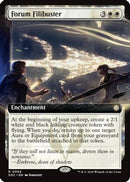 Forum Filibuster (Extended Art) [Commander: Secrets of Strixhaven]