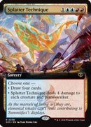 Splatter Technique (Extended Art) [Secrets of Strixhaven]