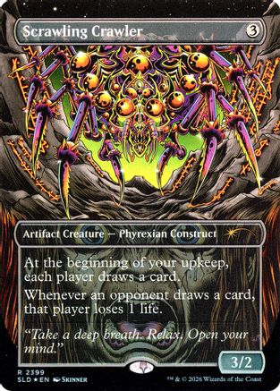Scrawling Crawler [Secret Lair Drop Series] Foil