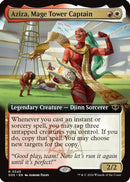 Aziza, Mage Tower Captain (Extended Art) - Secrets of Strixhaven