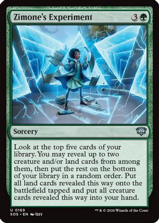 Zimone's Experiment [Secrets of Strixhaven]