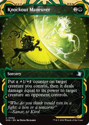 Knockout Maneuver [Secrets of Strixhaven: Mystical Archive]