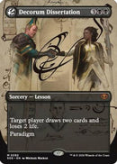 Decorum Dissertation (Borderless) [Secrets of Strixhaven]