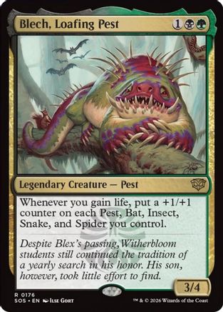 Blech, Loafing Pest - Secrets of Strixhaven