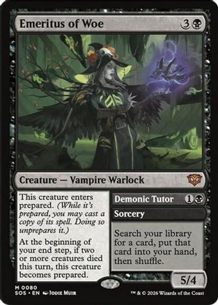 Emeritus of Woe [Secrets of Strixhaven]