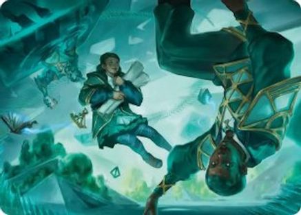 Divergent Equation Art Card [Art Series: Secrets of Strixhaven]