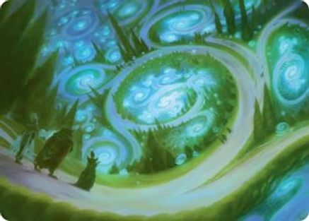 Mathemagics Art Card [Secrets of Strixhaven Art Series]