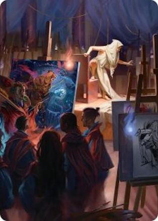 Archaeomancer Art Card - Art Series: Secrets of Strixhaven