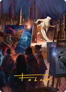 Archaeomancer Art Card (Gold-Stamped Signature) - Art Series: Secrets of Strixhaven