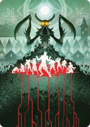 Feed the Swarm Art Card [Secrets of Strixhaven Art Series]
