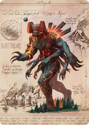 Magmablood Archaic Art Card [Secrets of Strixhaven Art Series]