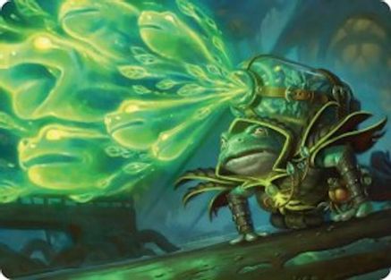 Burrog Barrage Art Card - Art Series: Secrets of Strixhaven