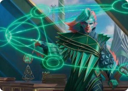 Nev, the Practical Dean Art Card - [Art Series: Secrets of Strixhaven]