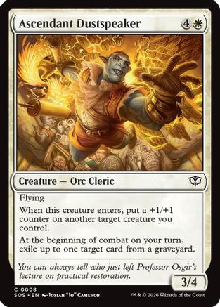 Ascendant Dustspeaker - Secrets of Strixhaven