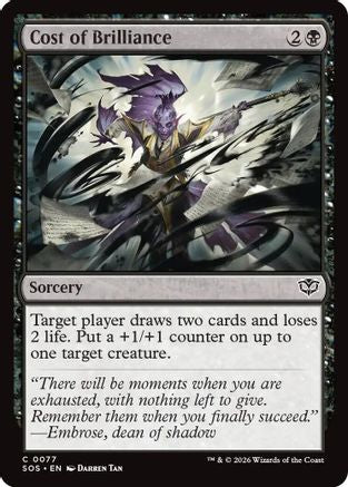 Cost of Brilliance [Secrets of Strixhaven]