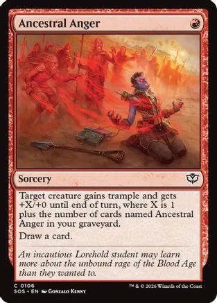 Ancestral Anger - Secrets of Strixhaven