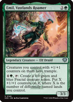 Emil, Vastlands Roamer [Secrets of Strixhaven]