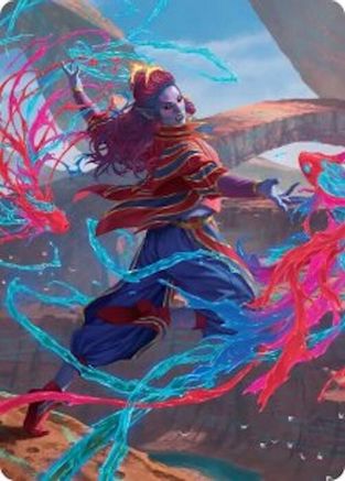 Rootha, Mastering the Moment Art Card [Secrets of Strixhaven Art Series]