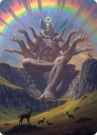 Transcendent Archaic Art Card [Secrets of Strixhaven Art Series]