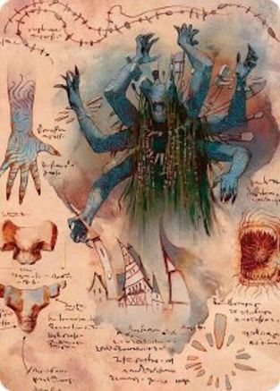 The Dawning Archaic Art Card [Secrets of Strixhaven Art Series]